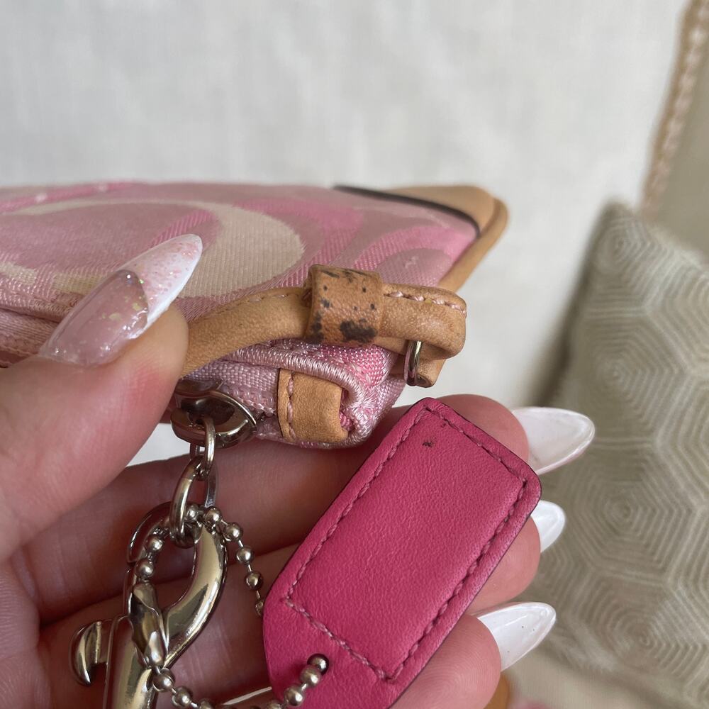 RARE Coach Pink Optic C 4-Piece Collector Set + Watermelon Charm - Picture 9 of 16